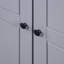 Byron 2 Door Solid Wood Wardrobe-1122566941