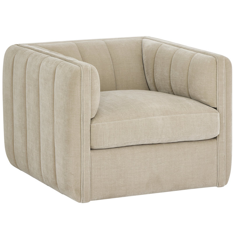 Curated Swivel Armchair