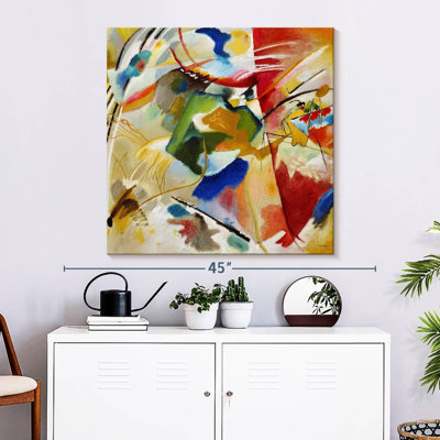Peinture Isaias avec centre vert