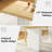 Dining Table For 4-6,modern Rectangle Dining Table With Ripple Legs