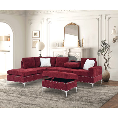Rovina 3 - Piece Upholstered Sectional