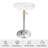 Chartierville Round Faux Marble Top with Iron Base Dining Table