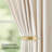Velvet Blackout Thermal Curtain Panel –  Room-Darkening Grommet Solid Color Drapes for Living Room Bedroom (Set of 2)-2136243329-2136243338