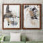 Ruckus I - Ensemble de 2 peintures sur toiles encadrées-1380066476-1380066483