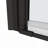 1 3/8" adjustment,universal pivot shower door, open outside-112608425