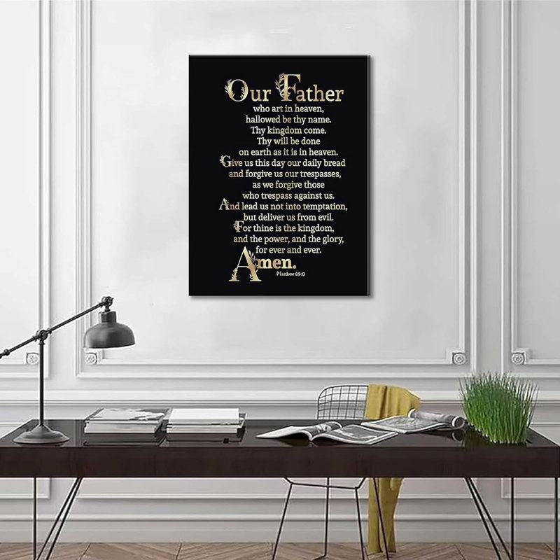 Chrétien de la bible chrétienne, art mural, prière inspirante, écriture, citations, peinture, décoration murale, affiche, impression, œuvre d'art, salon, chambre, bureau