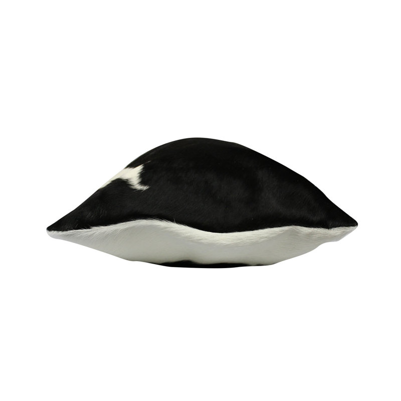 Authentic Cowhide Lumbar Pillow Cover