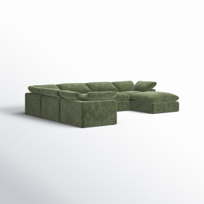 Wonardo Upholstered U-Shaped Sectional