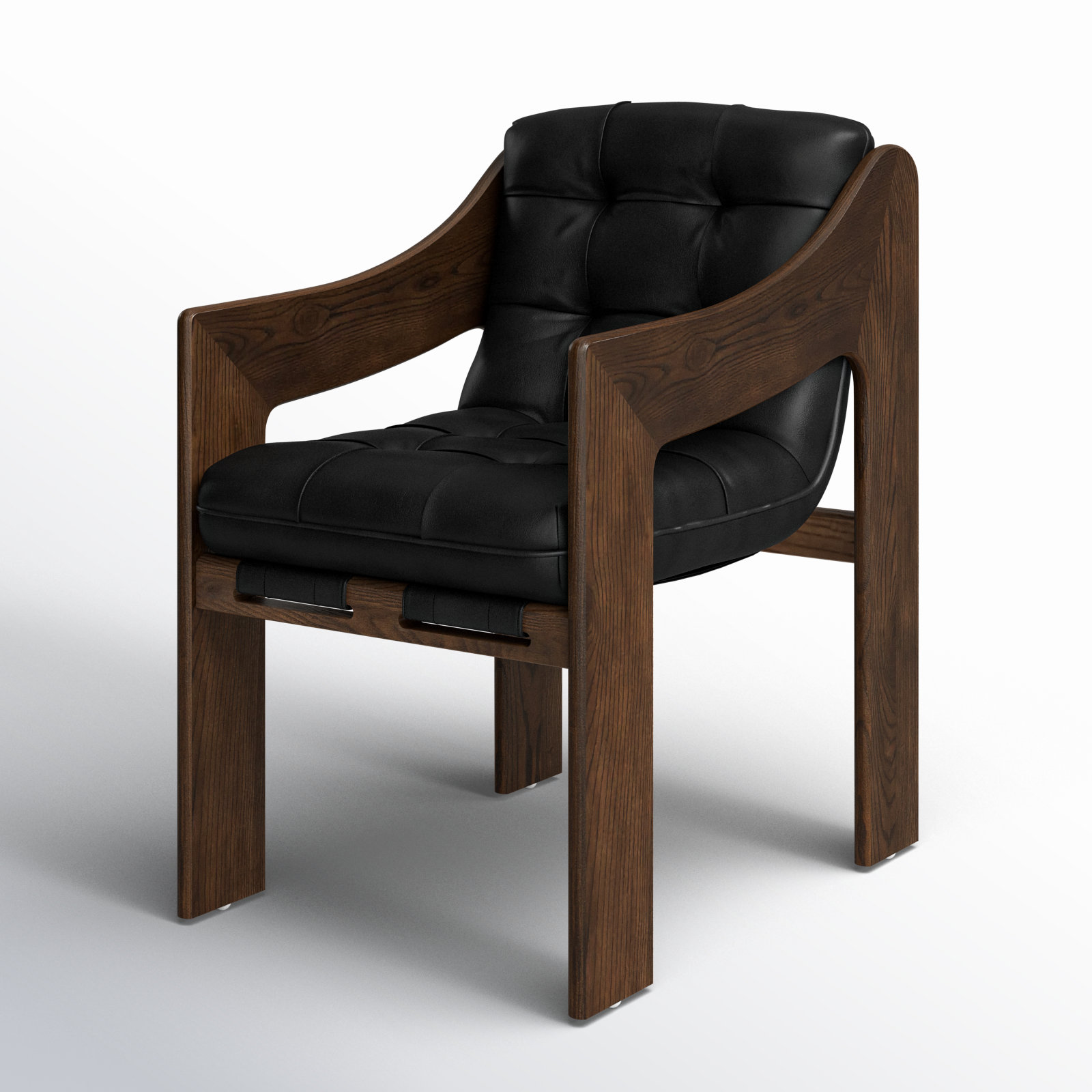 Arista Leather Dining Armchair