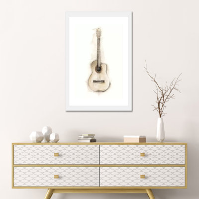 «Ethan's Guitare II» par Ethan Harper - reproduction d'art