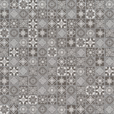 Carreau de mosaïque mural en porcelaine encaustique en mosaïque 12 "x 12" Anya