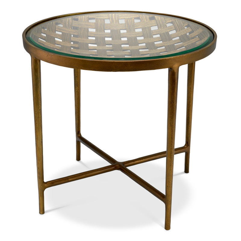 Sorrento Glass End Table