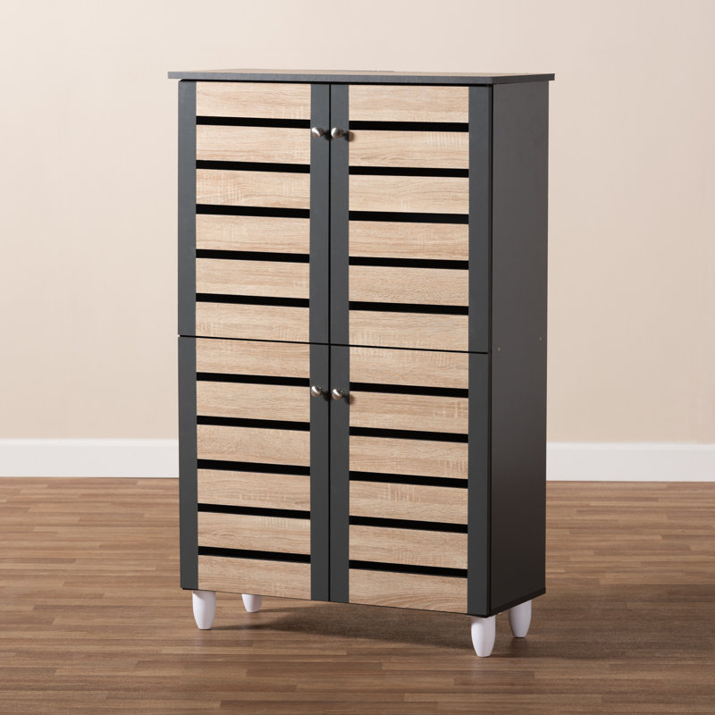 Adamstown 18 Pair Shoe Storage Cabinet