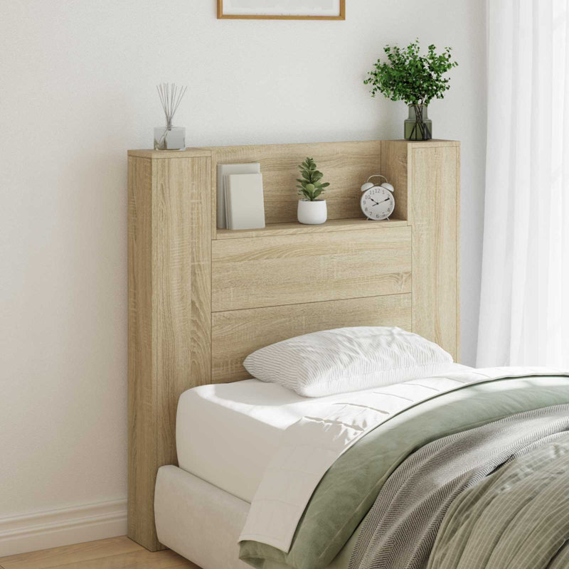 UK Single Headboard, 100 x 200cm, Sonoma Oak