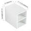 Meuble-lavabo à fermeture en douceur 84 po avec évier, petites tablettes de rangement, armoire combinée 36 po et 12 po (KD-Packing)-2113269193