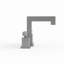 Robinet de salle de bain surdimensionné en nickel brossé - Robinet de meuble-lavabo carré moderne à 2 poignées avec drain et tuyaux inclus