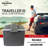 Koolatron 12V Electric Cooler/Warmer 9L (9.8 qt), Adjustable Strap, Gray