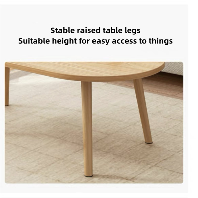 Charvon Coffee Table, Natural Wood