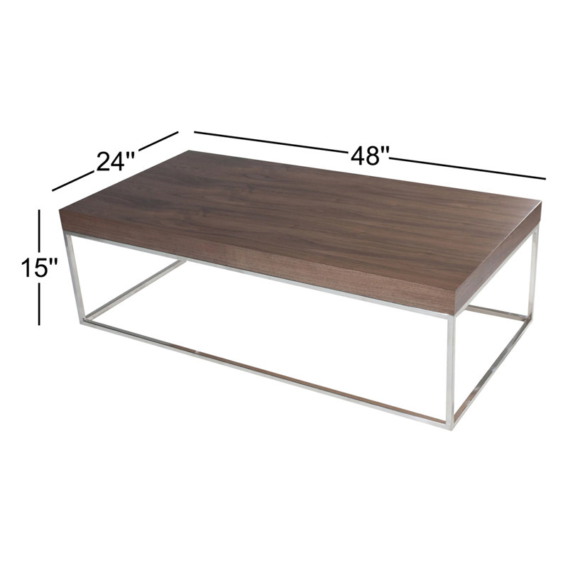 Table basse Fred, Noisette