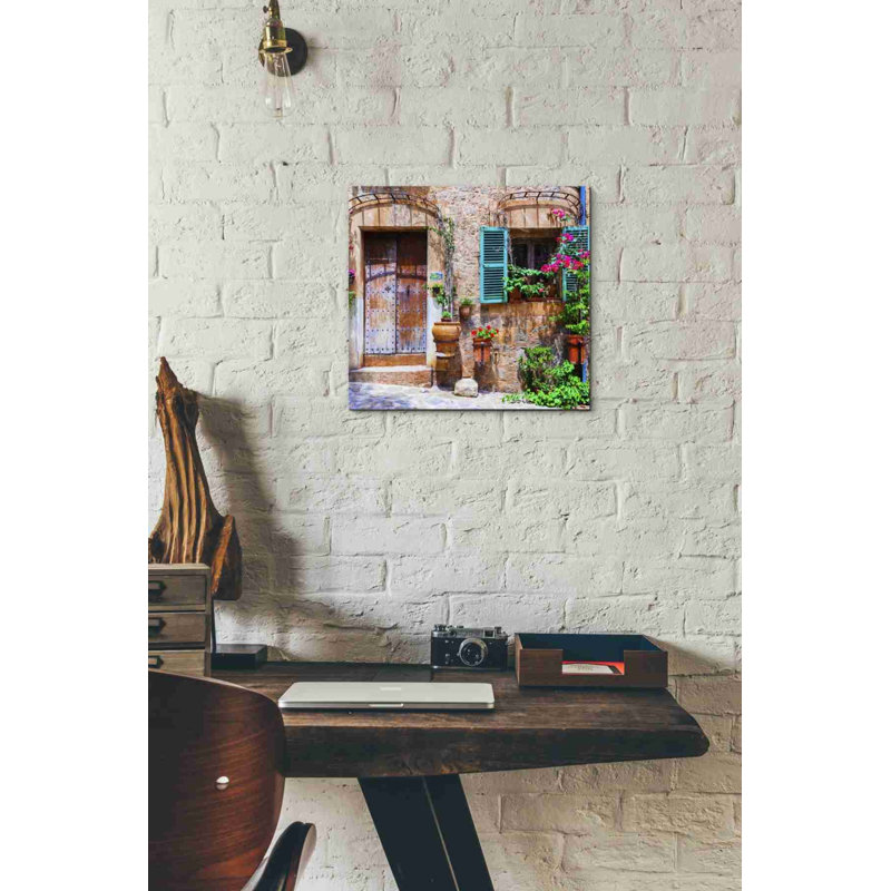«Vecino II», art mural sur toile, H 12 po x l 12 po x P 0,75 po