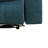 Light Blue Fluffy Fabric Manual Recling Chair-512393918
