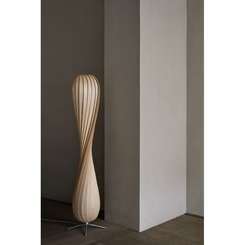 Lampe sur pied Burnsville, Blanc, 46.06"
