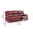 Ebie 84.75 " Faux Leather Sofa Reclining