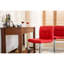 Ensemble de 2 tabourets de bar réglables et réglables en similicuir pivotant pour plus de confort et de style-1271588144