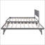 Lit plateforme double avec lit gigogne réglable
