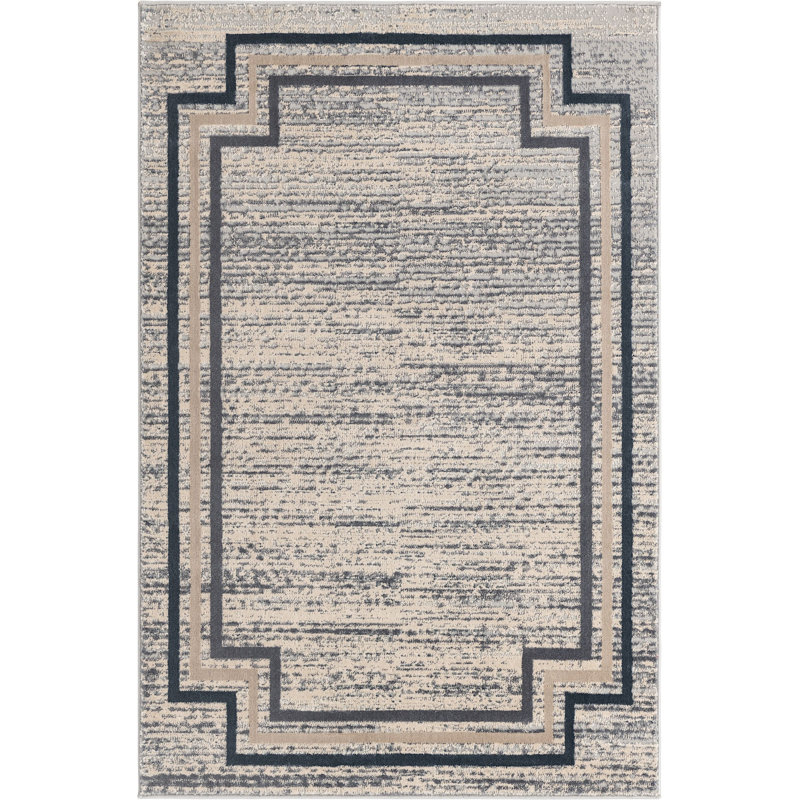 Oriental Indoor Rug, Rectangle 4' x 6'