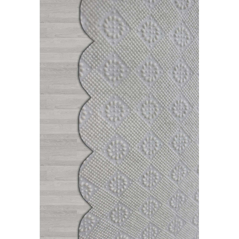 Stylish Hall Carpet Runner, 2.6 x 6.6 Feet | 100% Polyester, 650 g/m², 0.3 in Pile Height | Antibacterial & Non-Slip PVC Dot Underside | Machine Washable, Durable 3D Digital Print | Perfect for Home Décor