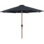 Parasol de patio en tissu / aluminium avec base Chavelle-970316441-970316440