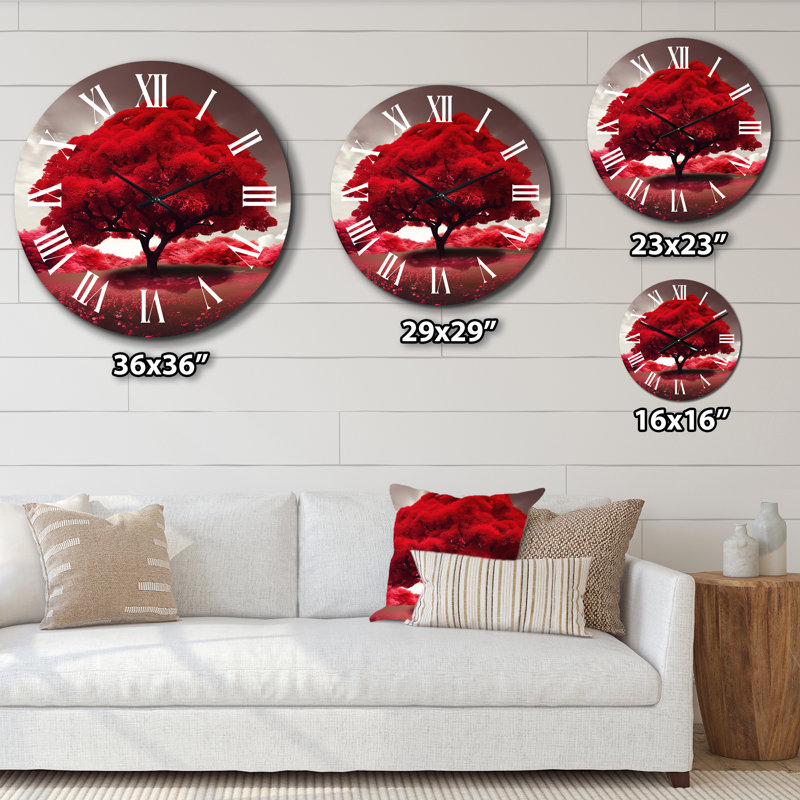 Horloge murale "Le plus bel arbre de la campagne", Petit