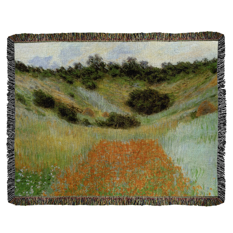Jeté en coton creux claude monetle field