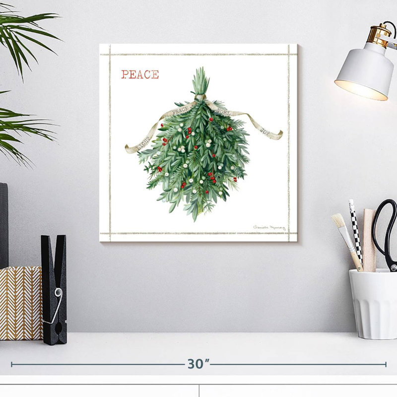 Lelend Farmhouse Holiday I, H 16 po x l 16 po