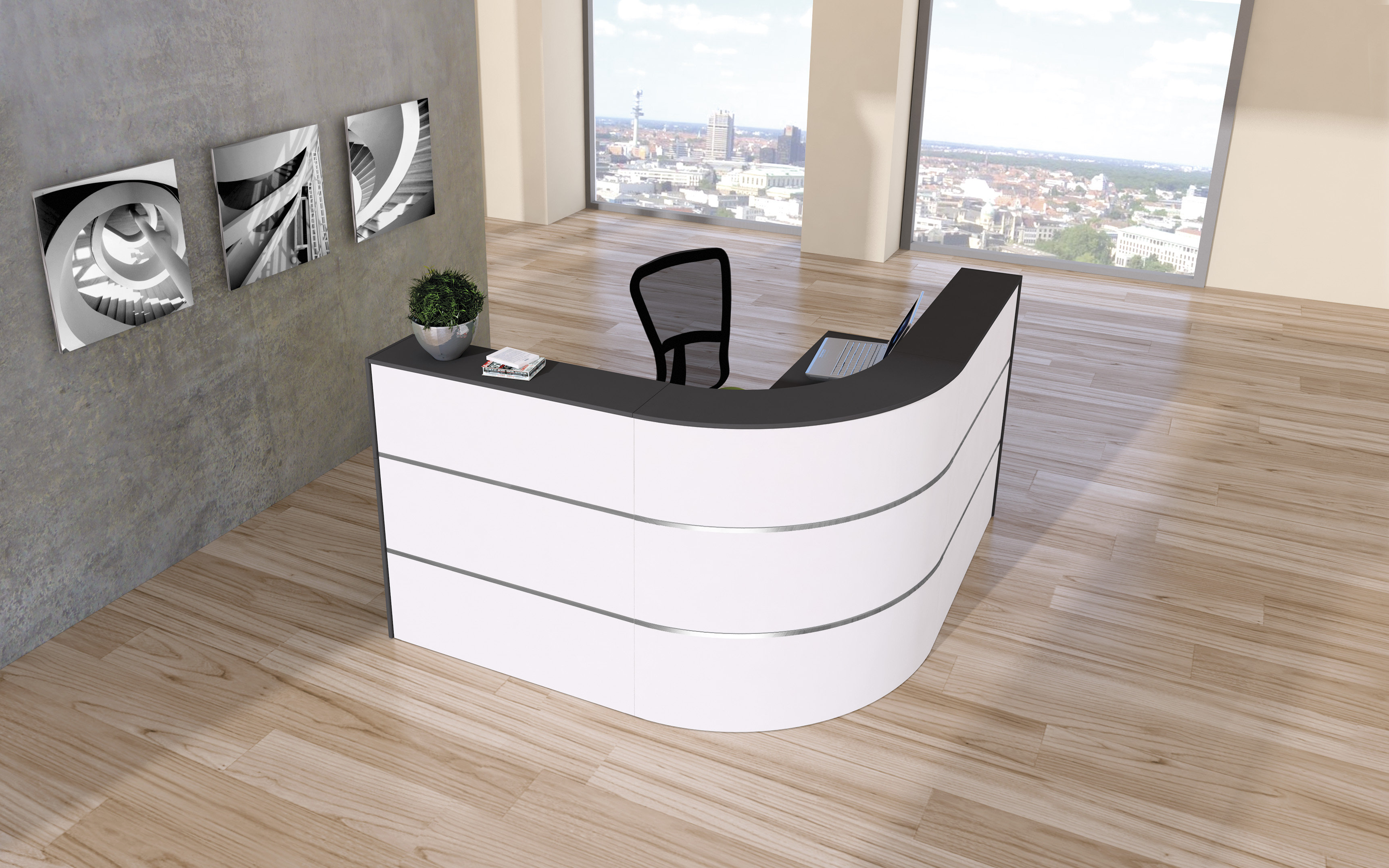 Ebern Designs Bridgetown 110cm Aluminium Full Podium Wayfair