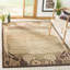 Kneiske Tibetan Hand-Knotted Wool Brown Area Rug-1217302699