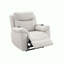 Fauteuil inclinable en microfibre avec mouvement, chauffage et massage