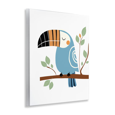 «In the Jungle Toucan», art mural par Christine Simpson