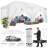 COBIZI Canopy 10x20 Pop Up Canopy Tent with 6 Sidewalls-113879749