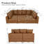 Canapé modulaire 6 pièces Belandina