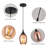 1 - Light Red Copper Glass Single Pendant Light-199910303-199910301