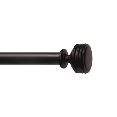 Robillard Adjustable 1" Single Curtain Rod