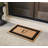 Monogrammed Triple Classic Border Natural Coir Door Mat with PVC Backing – Heavy-Duty, Anti-Shed & Easy to Clean-91901871-91901853