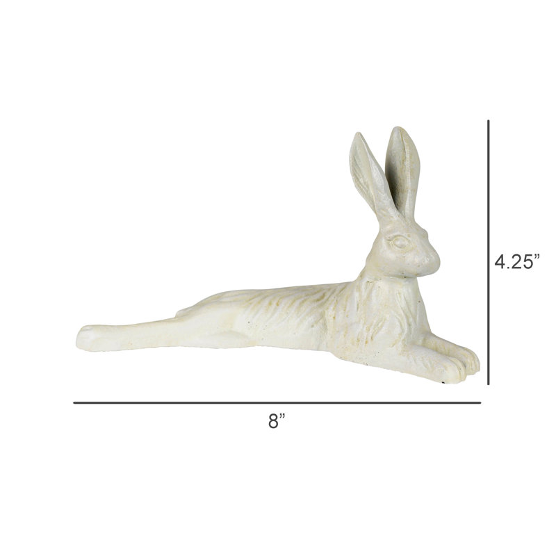 Laying Rabbit, Cast Iron
