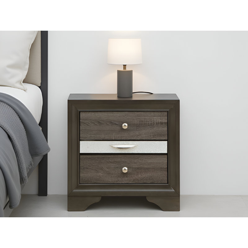 Torring Gray Nightstand, Gray