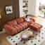 Canapé modulaire convertible 111,81 po Marshmallow-204995587