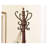 Newlin Solid Wood Freestanding 4 - Hook Coat Rack