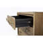 Table de chevet 3 tiroirs avec finition USB au lait