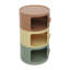 Table de chevet 3 niveaux avec table de chevet et armoire de rangement autoportante pour la chambre à coucher, couleurs Macaron-461704176